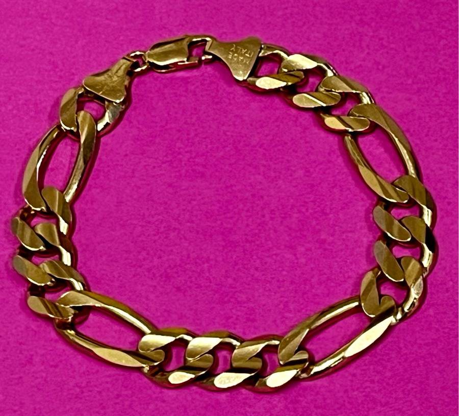 BEAUTIFUL 9ct GOLD BRACELET 39.6 grams