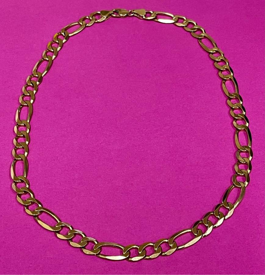 BEAUTIFUL 9ct GOLD NECKLACE 78.9 grams