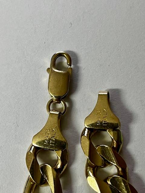 BEAUTIFUL 9ct GOLD BRACELET 39.6 grams