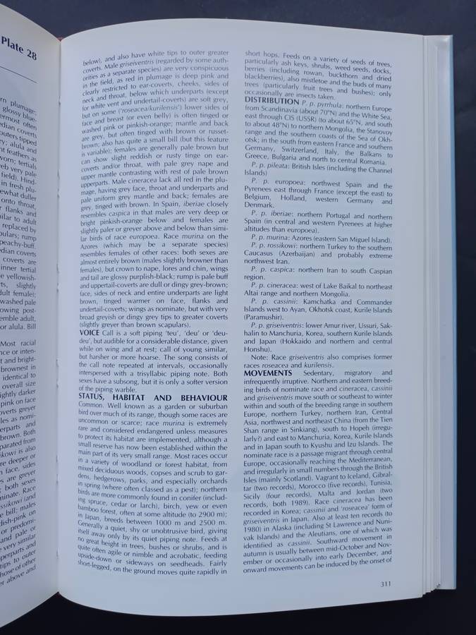 FINCHES & SPARROWS : An Identification Guide / Peter Clement, Alan Harris & John Davis