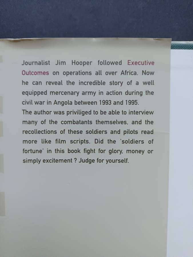 Bloodsong! Angola 1993-1995 / Jim Hooper