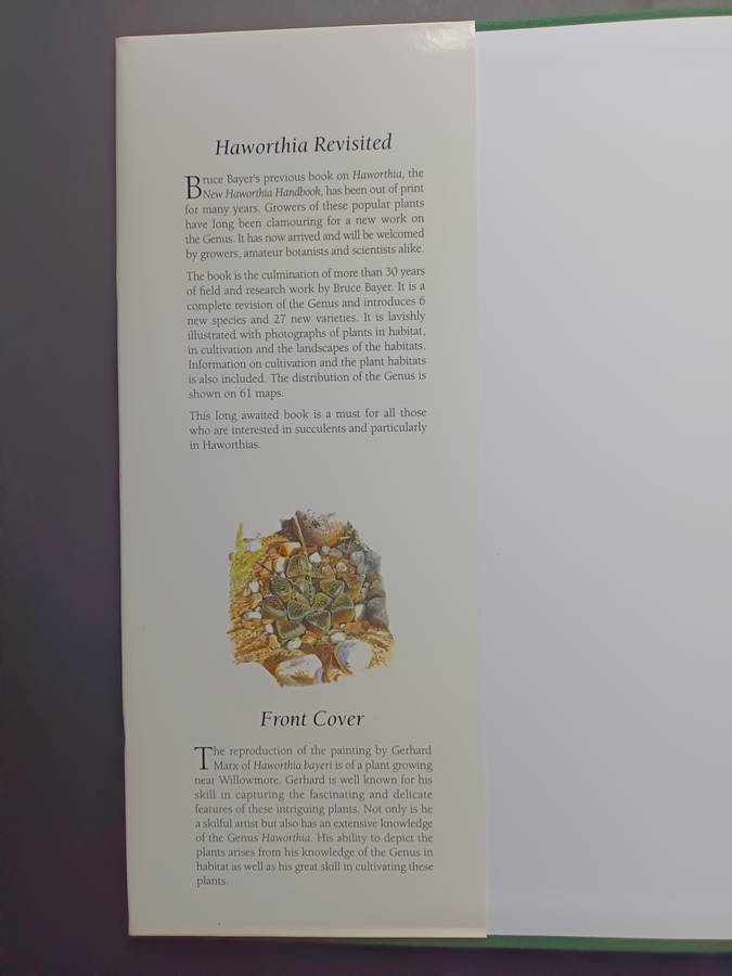 Haworthia Revised: A Revision of the Genus / Bruce Bayer
