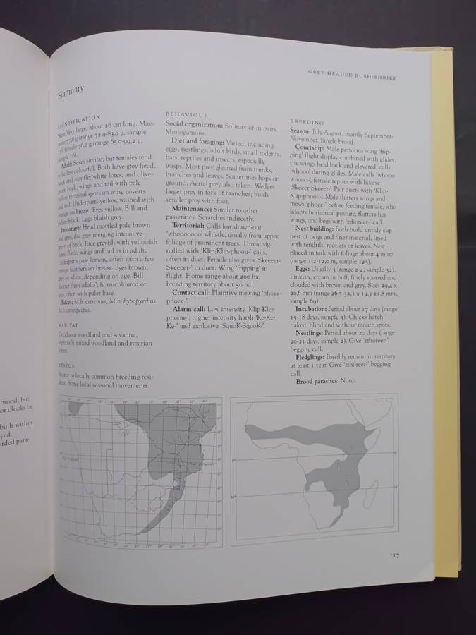 Shrikes of Southern Africa /Tony Harris & Graeme Arnott