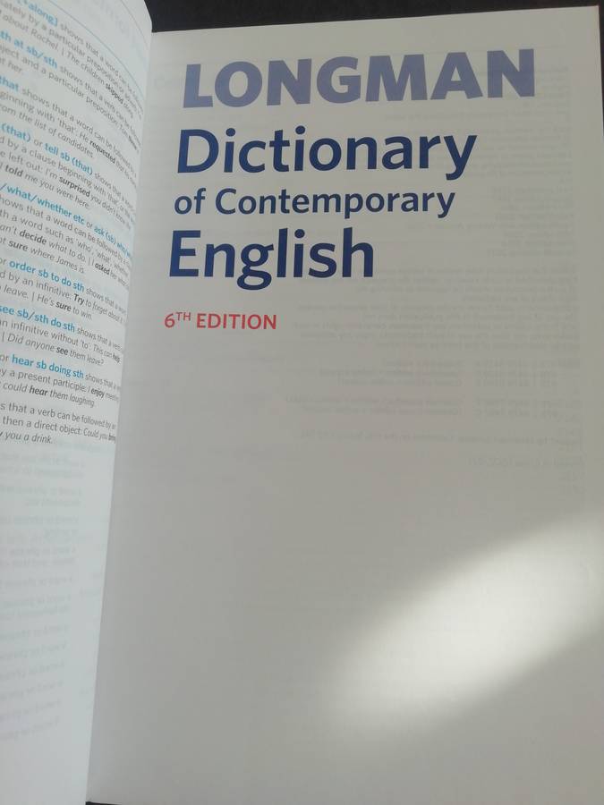 LONGMAN Dictionary Of Contemporary English : 6th Edition for Advance Learners (NEW)