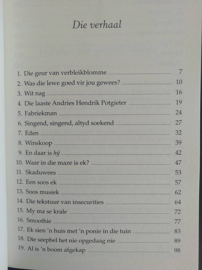 LIGLOPERS / MARETHA MAARTENS