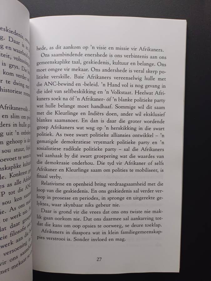 Afrikaners Kroes Kras Kordaat / Willem de Klerk
