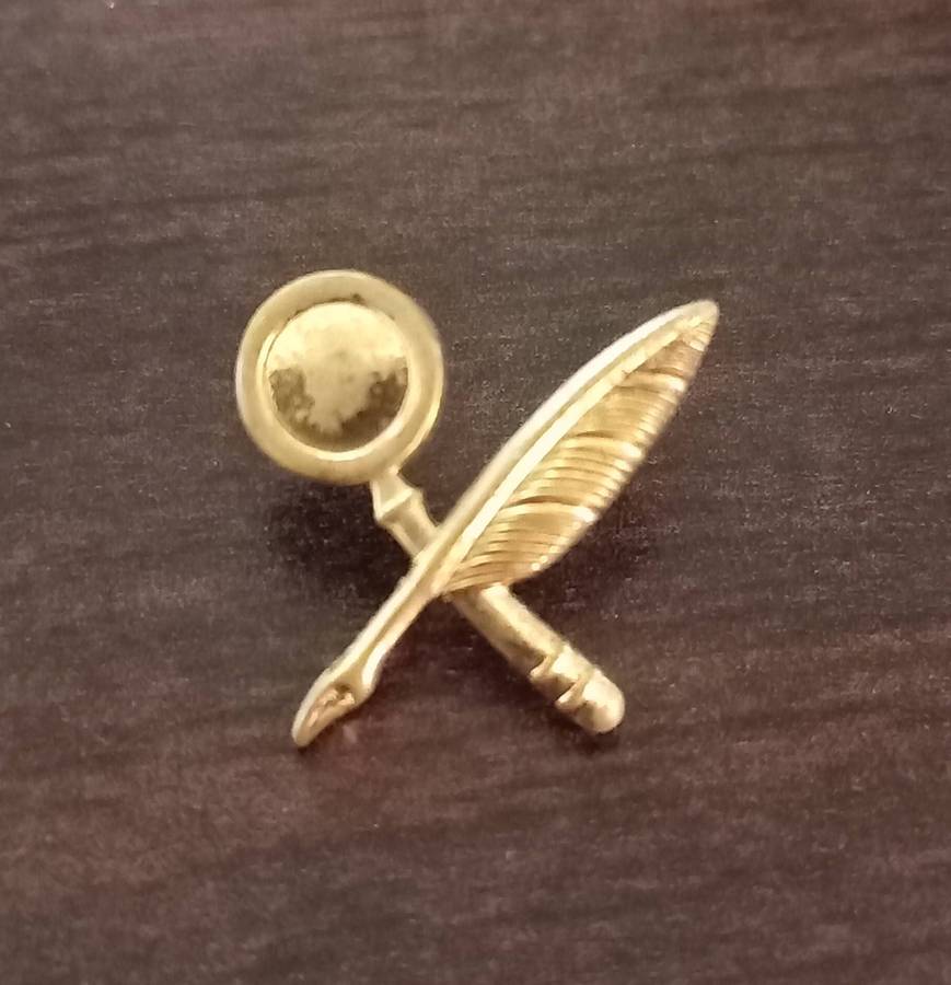 US NAVY INTELLIGENCE TECHNICIAN COLLAR DEVICE