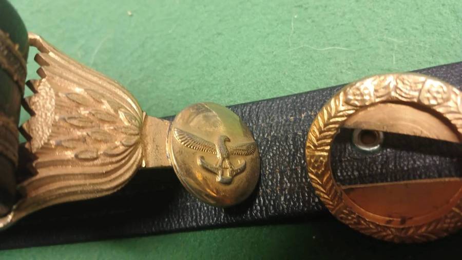 SA Airforce Officers Belt and Buckle.