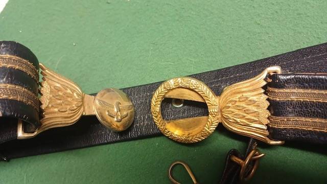 SA Airforce Officers Belt and Buckle.