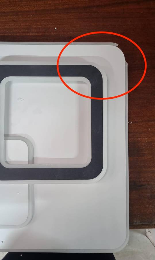 Colour Changing Modern Acrylic LED Ceiling Light - Square CE017