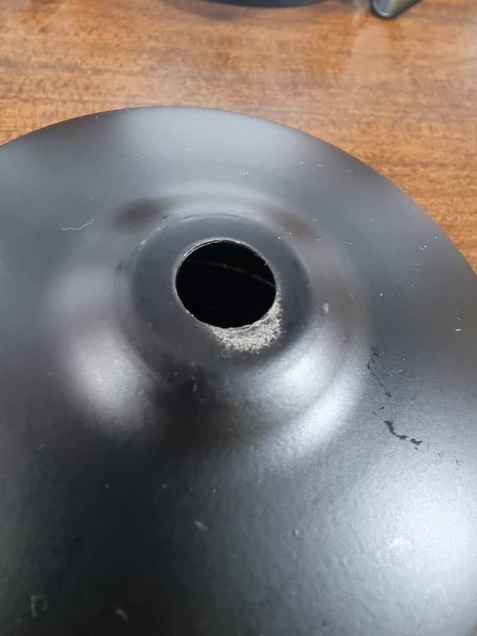 Rustic Wood & Iron 2 Lamp Pendant Chandelier CD62