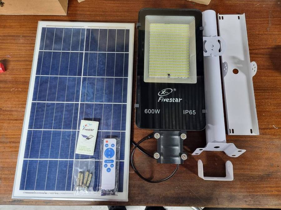 600w solar street light - XJD600w