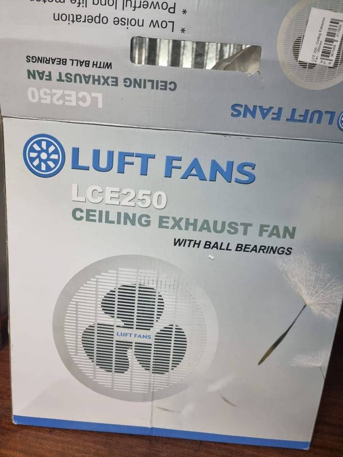 14 Inch - 35cm LCE Ceiling Extractor Fan - LCE250 #1