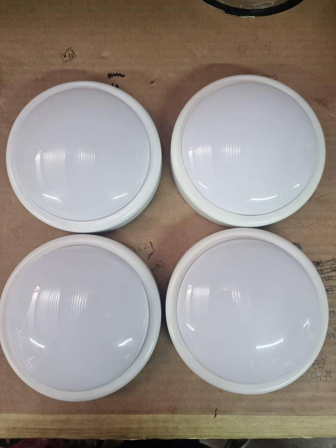 4 Pack -Eurolux Mini Touch Lamp White LED Push