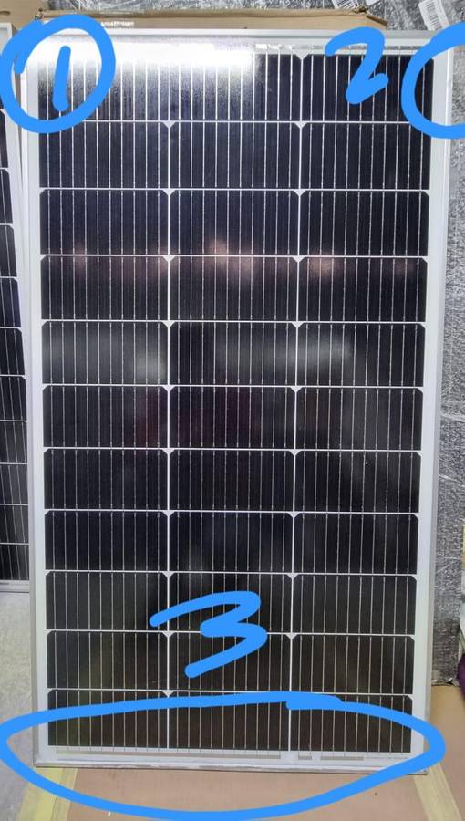 120W / 18V Monocrystalline Solar Panel SP-SUN #9