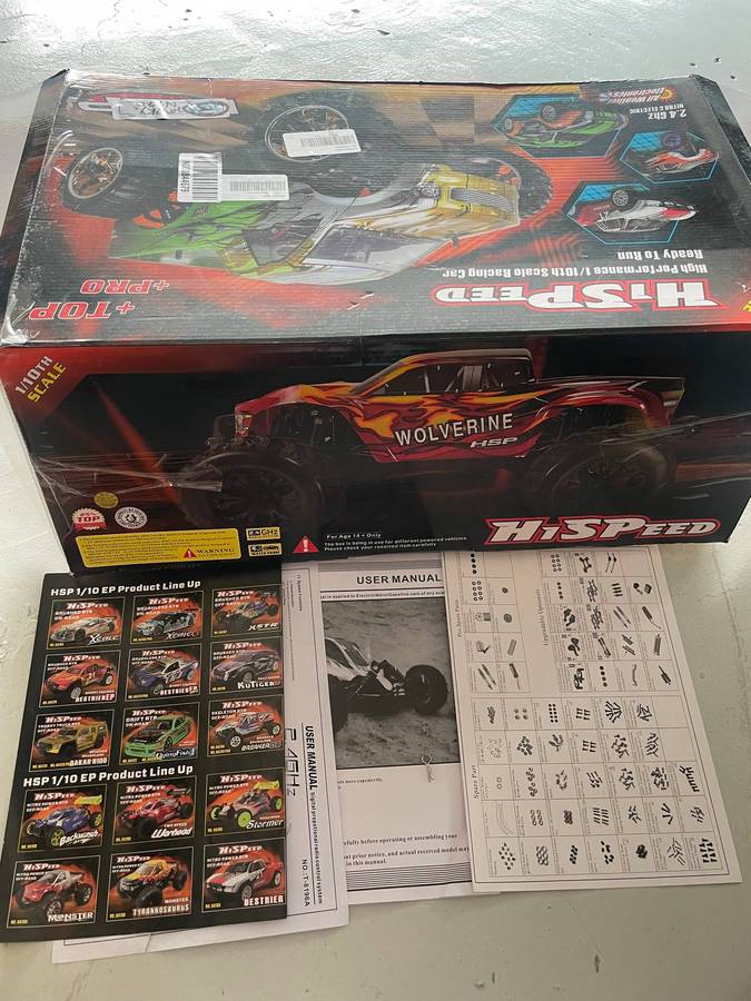 HSP 94211 RC Car Monster Truck 4X4 - blue