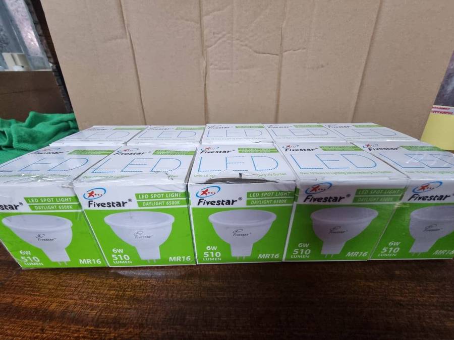 10 Pack - 6w  MR16 Down Lights cool white