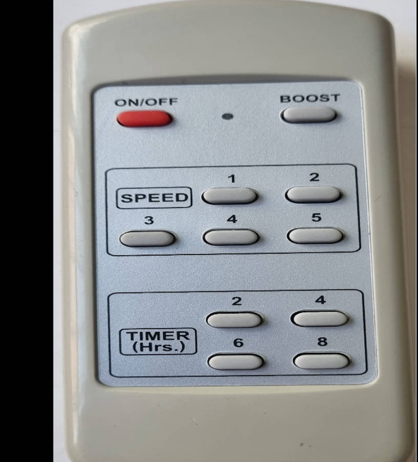 1200mm Aluminium Blade Ceiling Fan - White - RHEC