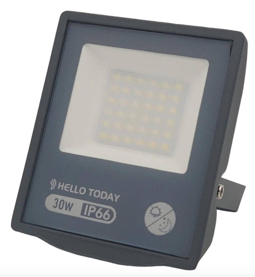 2 Pack - 30w Day Night Sensor LED Floodlight