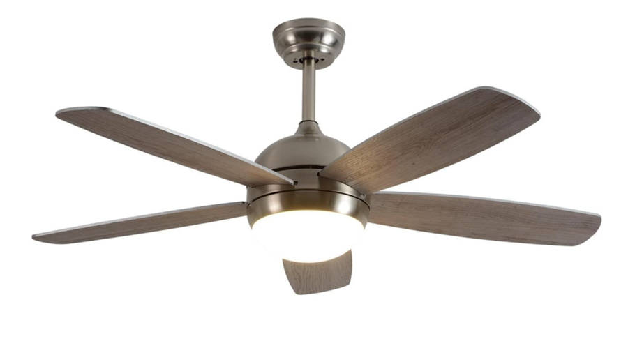 Five Blade LED Ceiling Fan With Interchangeable Colour Blades - 663 #23