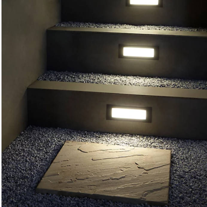 4 pack - LED Brick Light - 5w Warm White