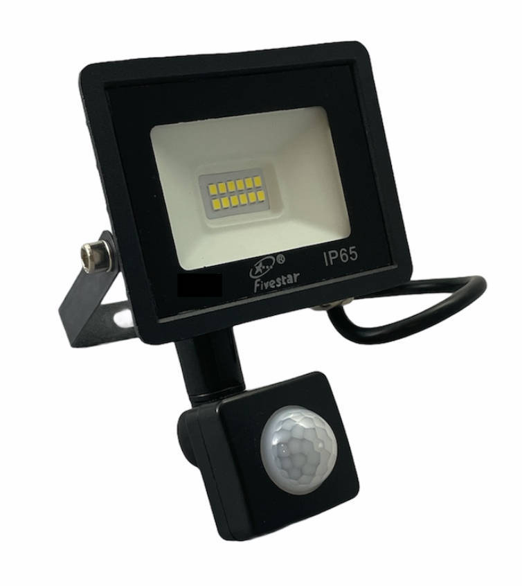 5-Pack: 4 x 20w & 1 x 10w Motion Sensor LED Floodlight