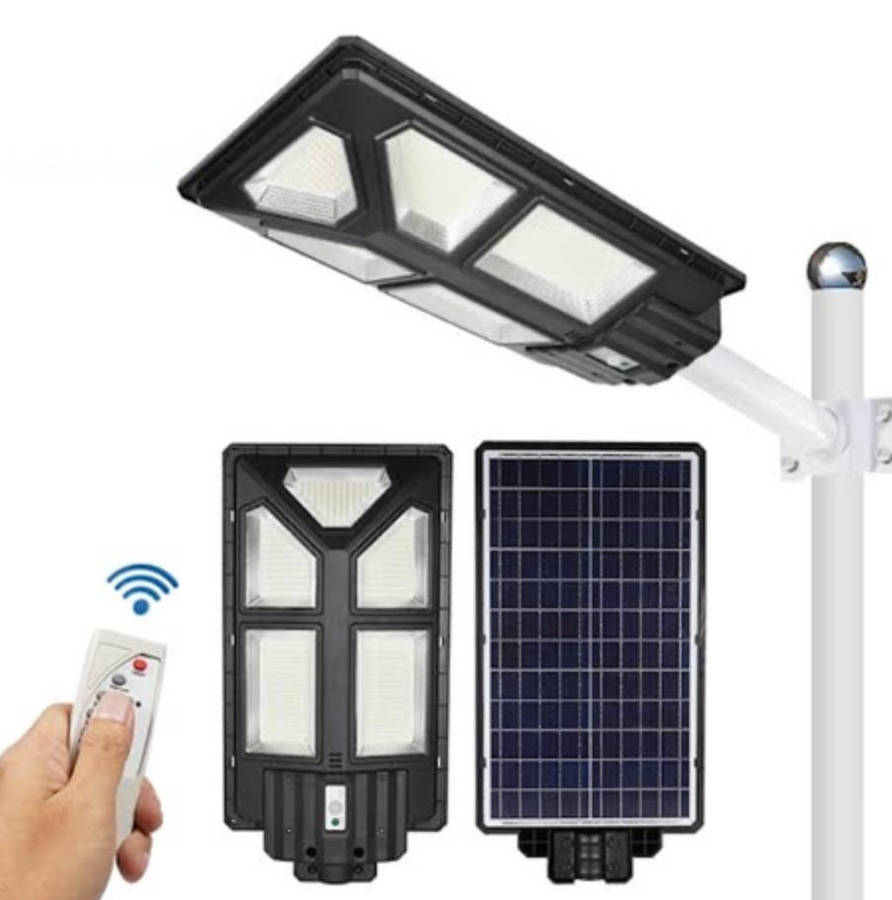 400W Solar Street Light with remote GT055 - including mounting pole