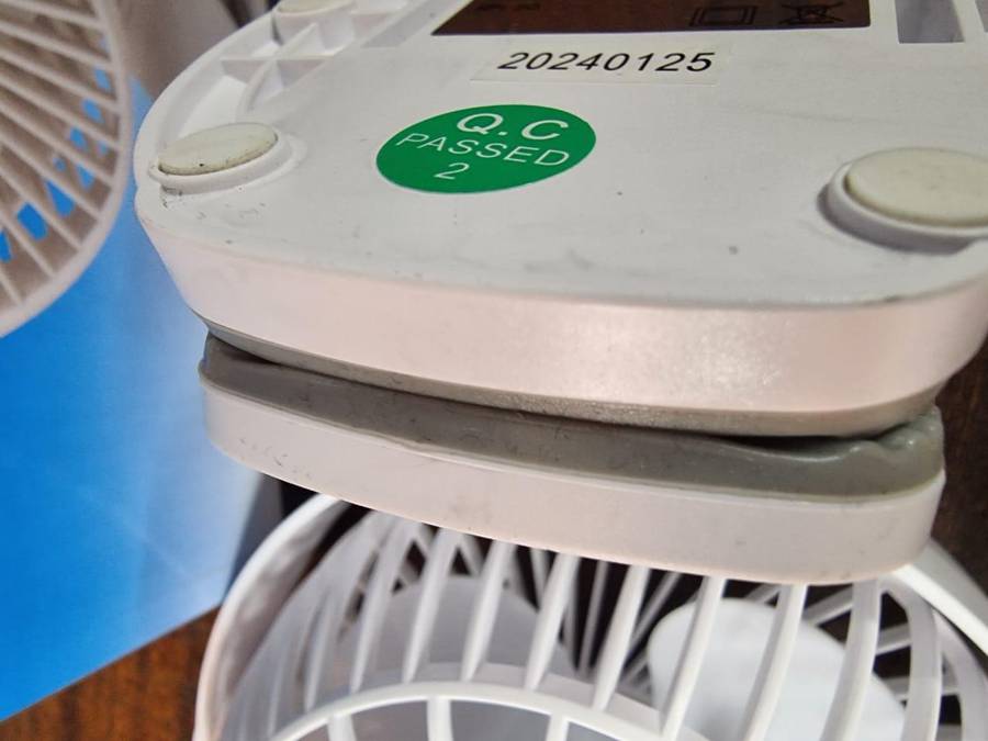 Eurolux Portable Rehargeable Usb Mini Clip On Fan