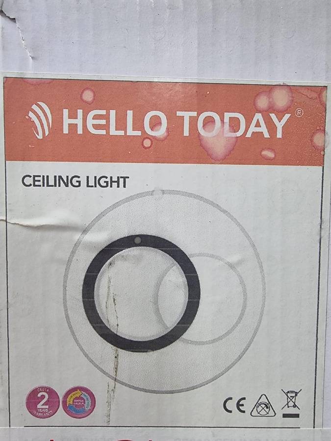Colour Changing Modern Acrylic LED Ceiling Light - Round CE018