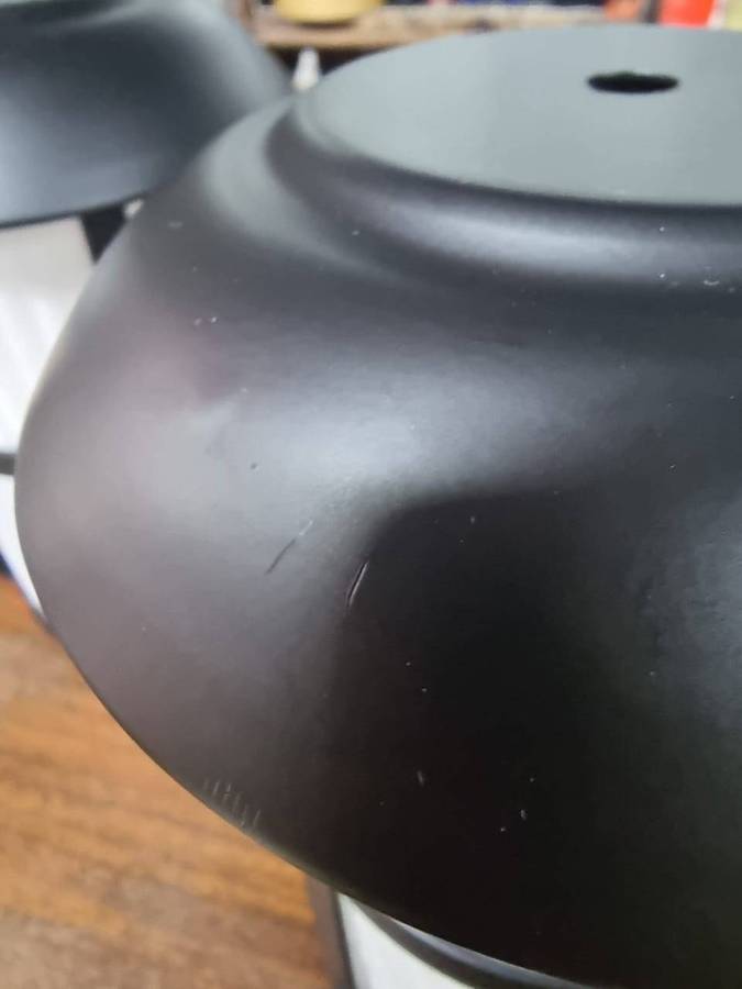 Rustic Wood & Iron 2 Lamp Pendant Chandelier CD62