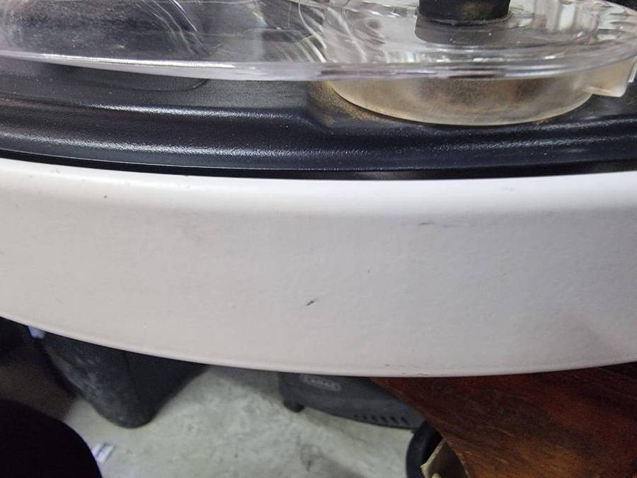 Retractable Ceiling Fan With Remote Control - 094 -  White & Walnut #38