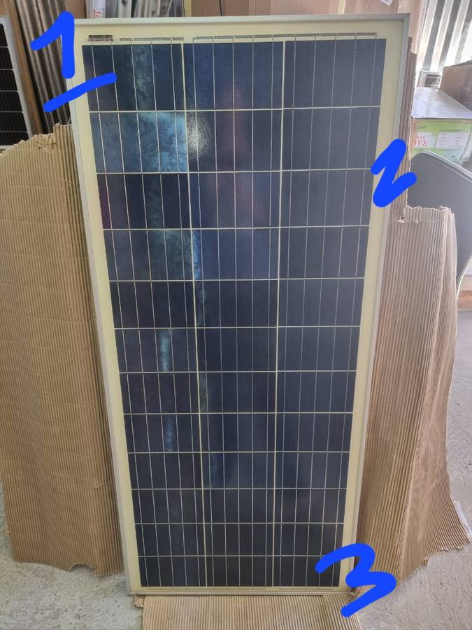 120W / 18V Monocrystalline Solar Panel