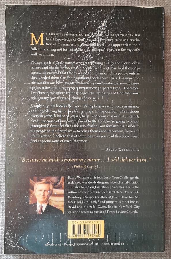 Hallowed be thy names - David Wilkerson