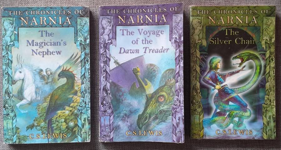 Chronicles of Narnia, silver chair, magician's nephew and voyage of the dawn treader - C.S Lewis