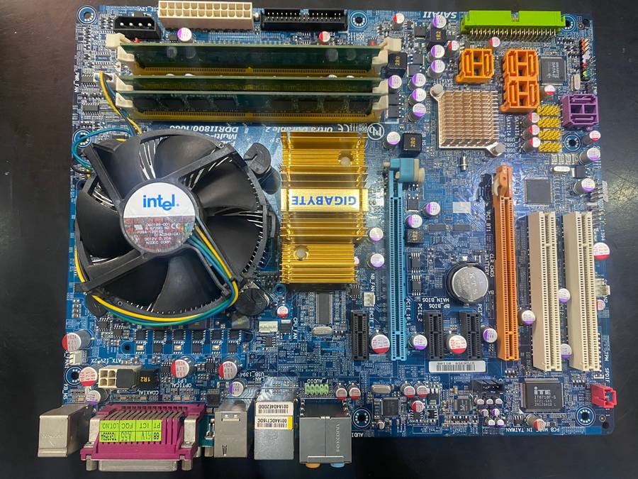 Gigabyte GA-P35-DS3P motherboard + Intel Core 2 Duo 1.6 GHz CPU + 3Gb DDR2 Ram - BUNDLE SALE !!!!