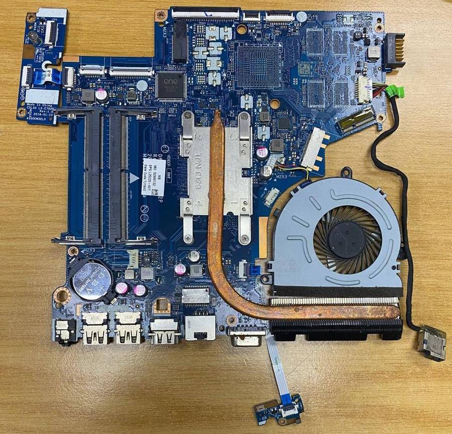 HP 250 G6 Notebook motherbaord with Core i3 CPU