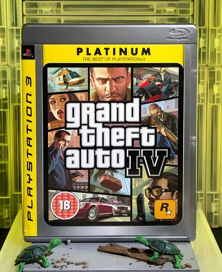 Grand Theft Auto IV (Platinum)- PlayStation 3
