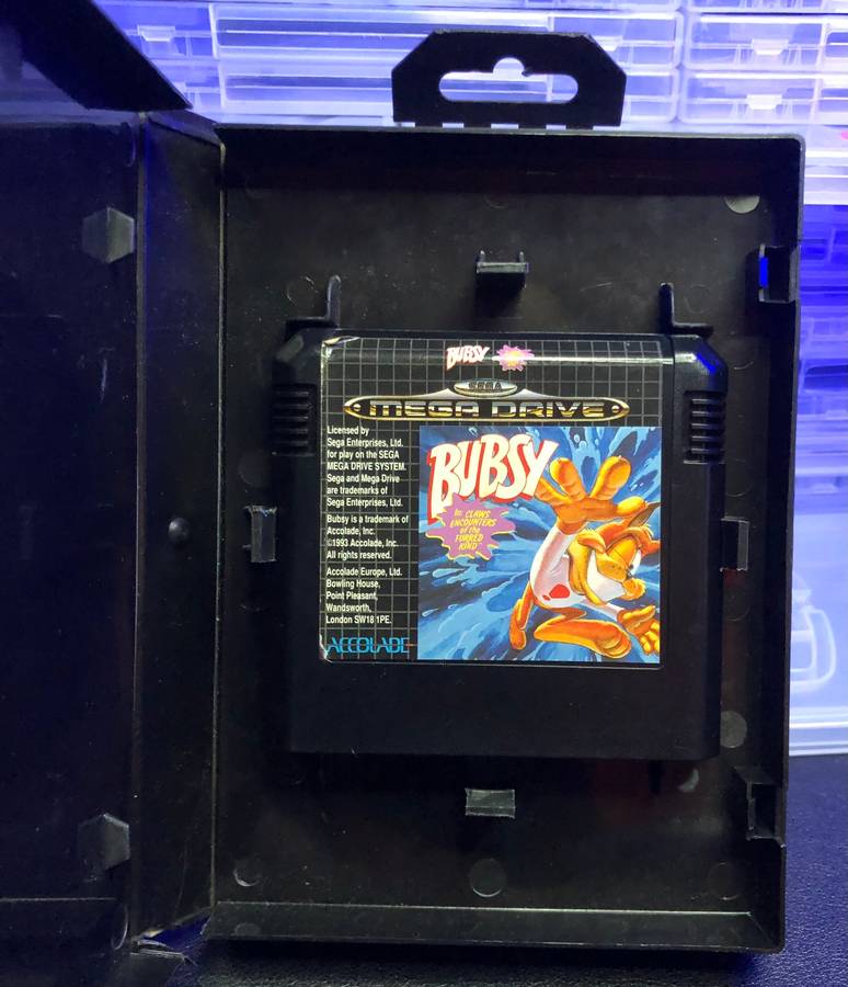 Busby Claws Encounters of the Furred Kind - Sega Mega Drive