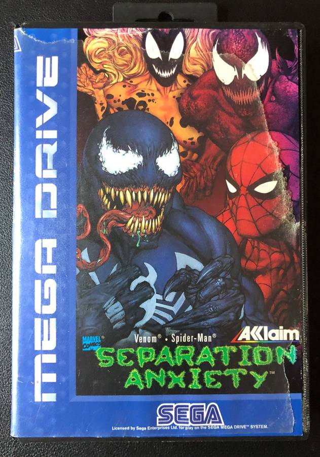 Venom.Spider-Man: Separation Anxiety - Sega Mega Drive