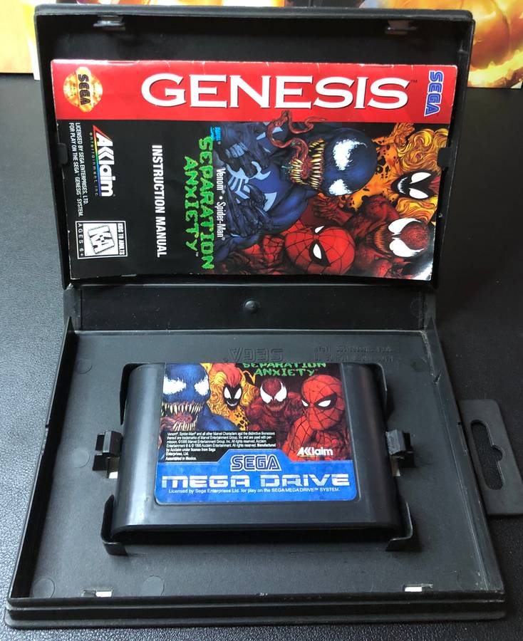 Venom.Spider-Man: Separation Anxiety - Sega Mega Drive
