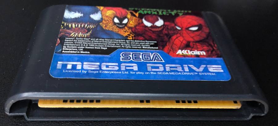 Venom.Spider-Man: Separation Anxiety - Sega Mega Drive