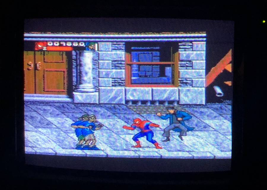 Venom.Spider-Man: Separation Anxiety - Sega Mega Drive