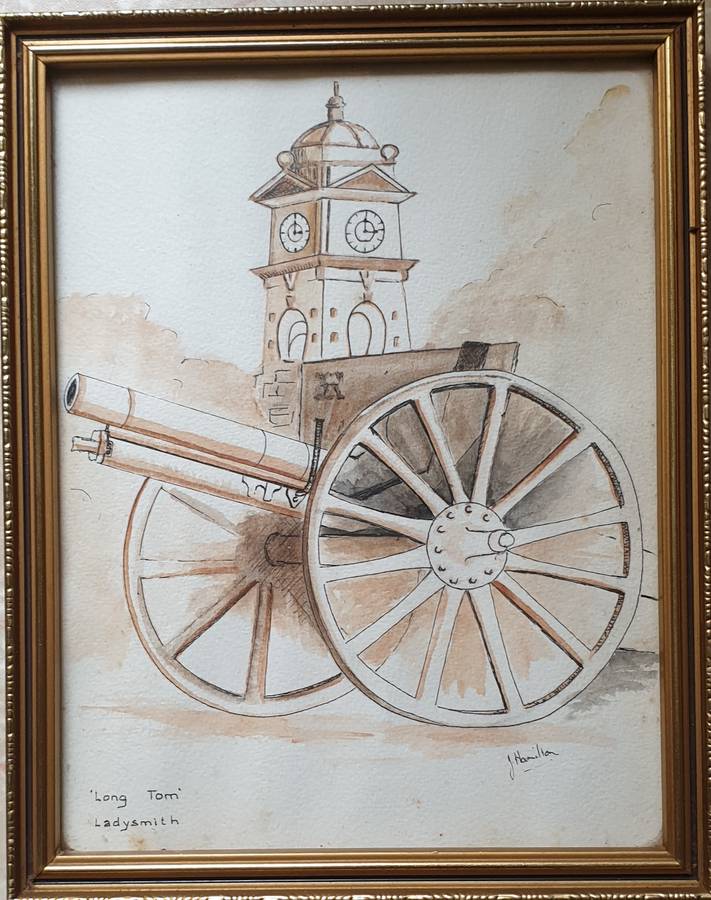 Long Tom - Ladysmith, by J. Hamilton