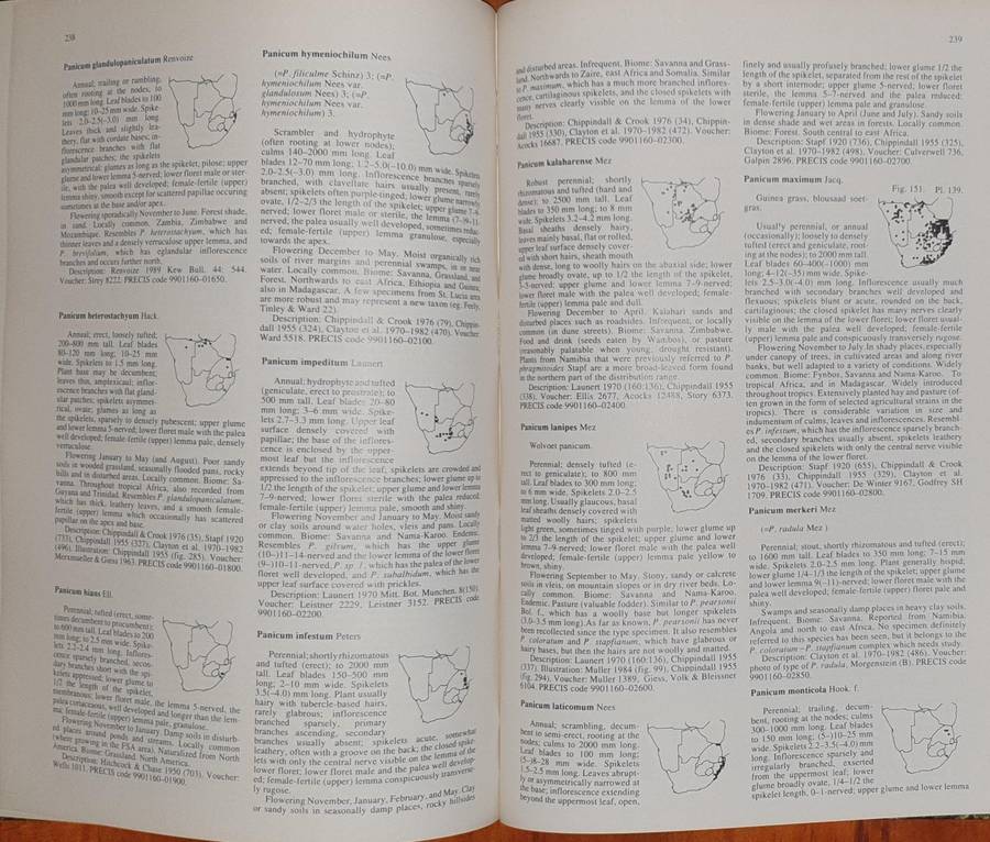 Grasses of Southern Africa - Ed. O.A. Leistner