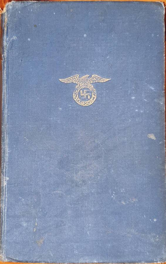 * 1939 * Mein Kampf - Adolf Hitler. Complete with both volumes in one.