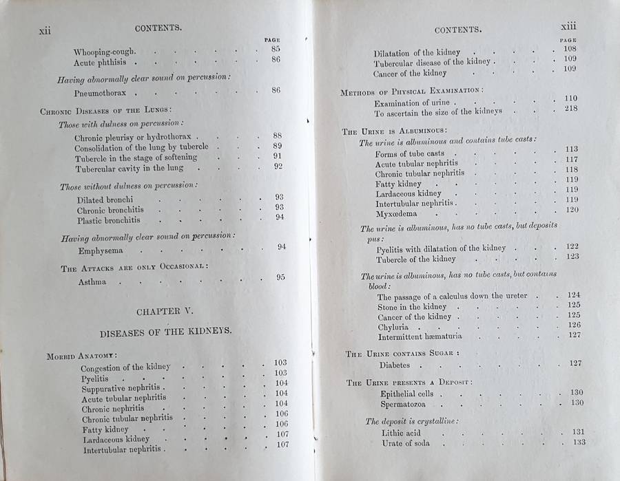 * 1886 * Fenwick's Medical Diagnosis - Samuel Fenwick