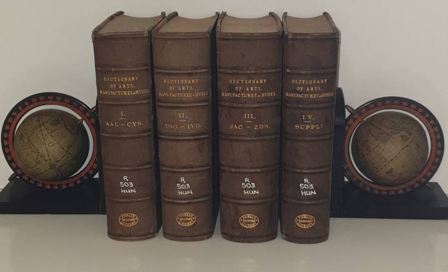 * 1878 * Art's, Manufactures and Mines (Complete in 4 Volumes) by Robert Hunt