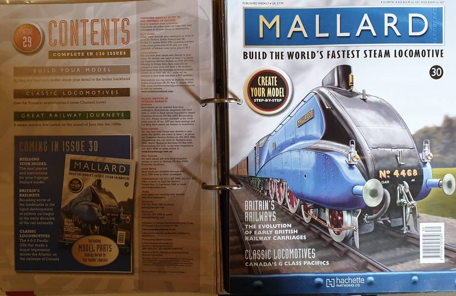 MALLARD - Build the World's fastest Steam Locomotive O-GAUGE