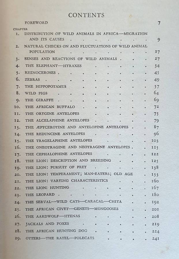 Wild Life in South Africa - Lieut. Col. J. Stevenson-Hamilton