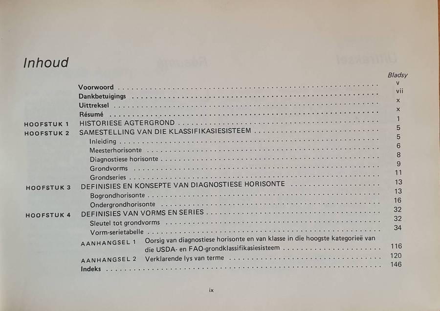 GRONDKLASSIFIKASIE - 'n Binomiese Sisteem vir Suid Afrika